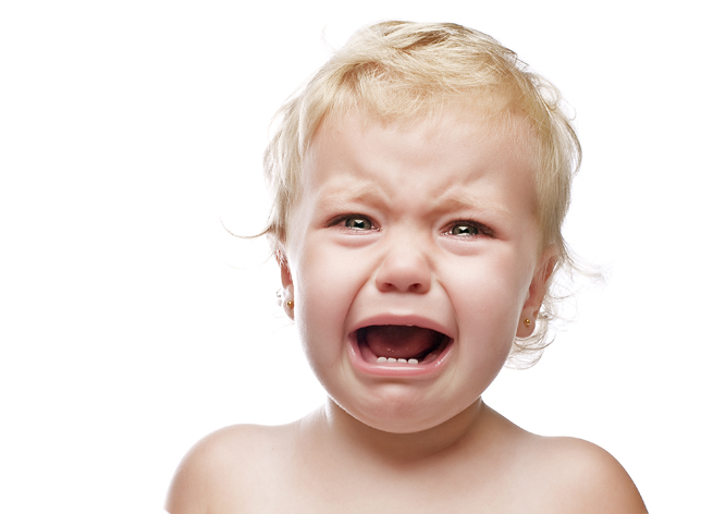 Crying child