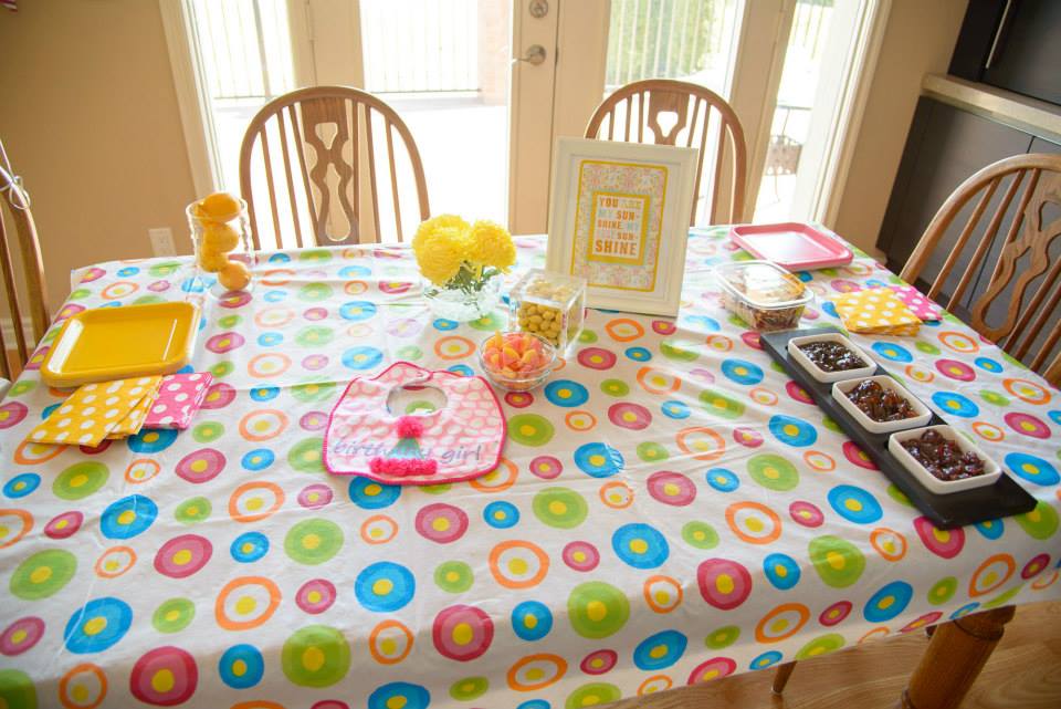Sienna's first birthday party - theme