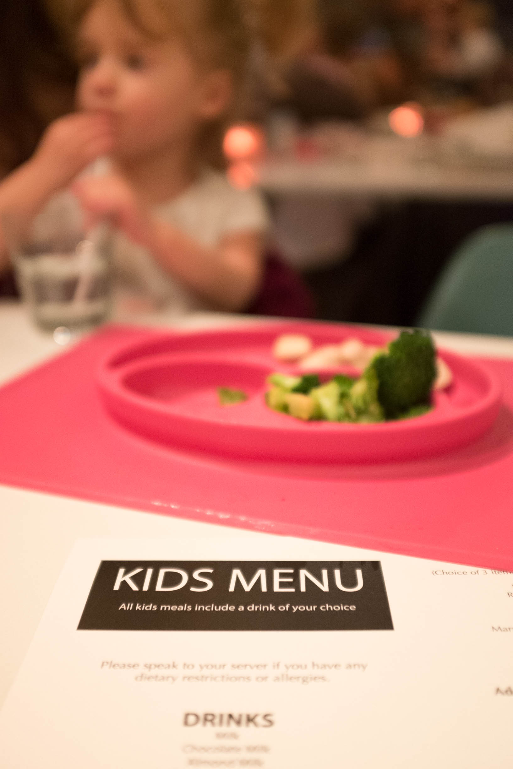 Piano Piano Restaurant Kid's menu