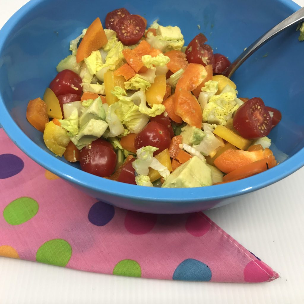 Kid-friendly salad (picky eater friendly salad)