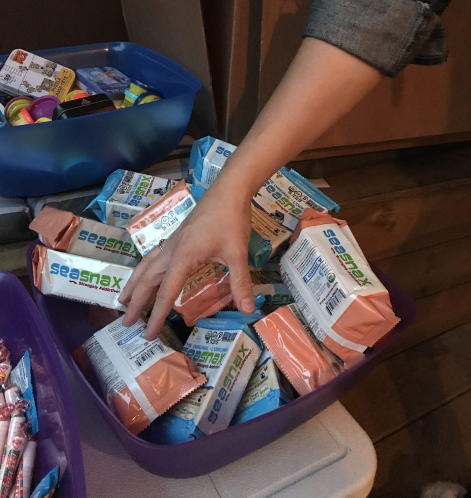 how to manage Halloween candy