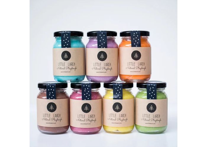 Little Larch natural playdough