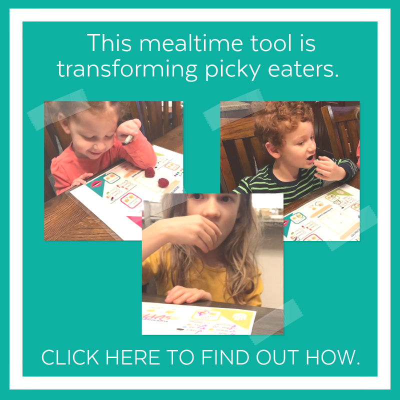 placemat for picky eaters