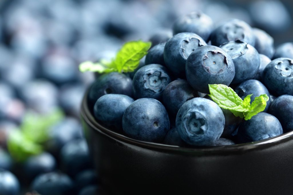 blueberries starting solids