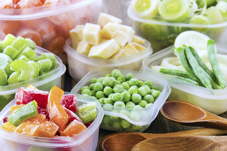 fresh or frozen veggies