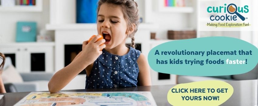 Curious Cookie Placemat - Food Exploration Mat for Picky Eaters