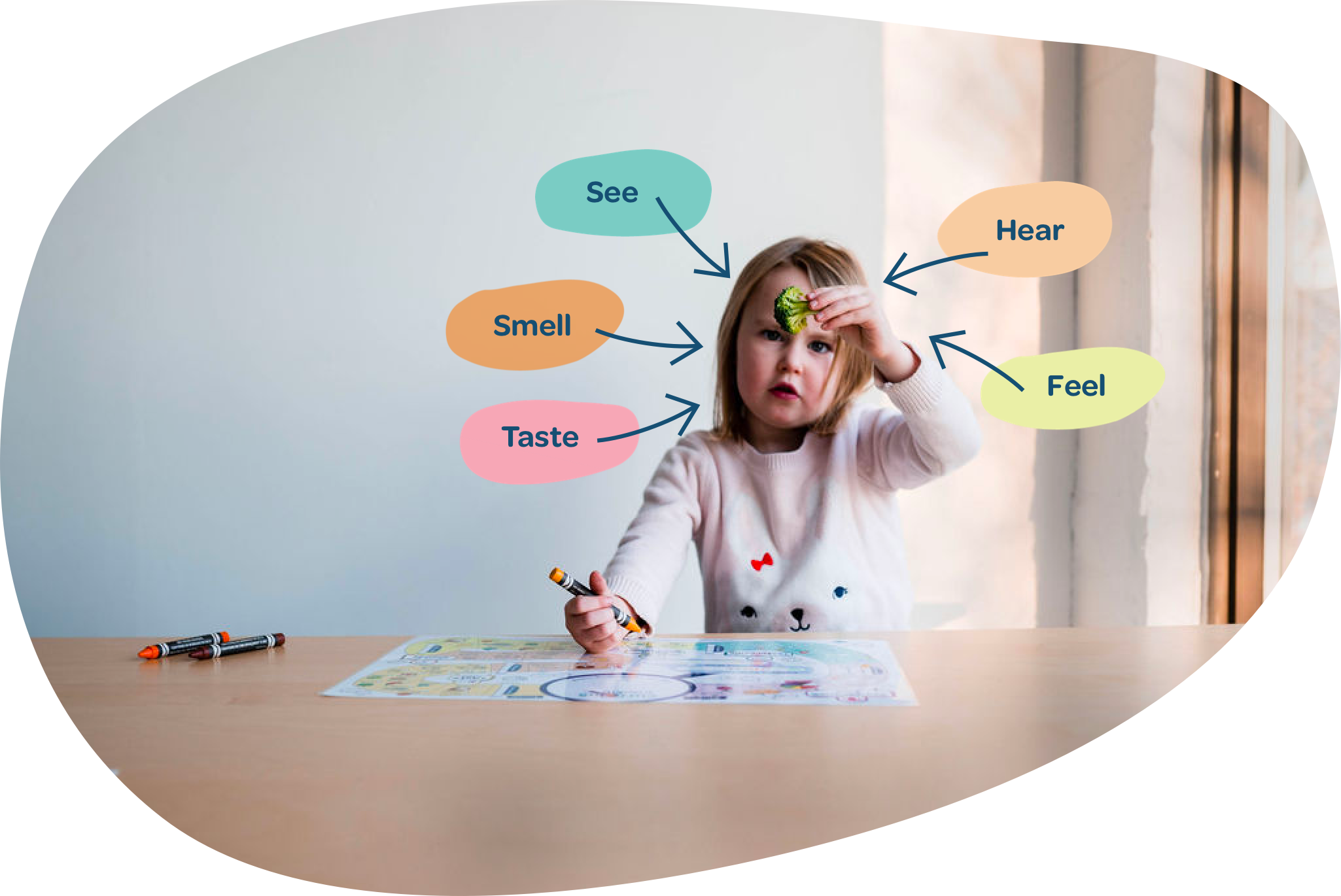 Sensory food activities for kids