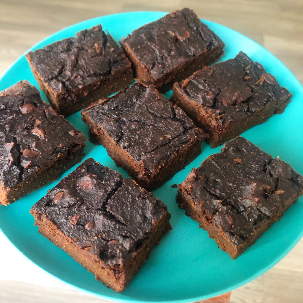 Healthy Gluten-Healthy Zucchini Brownies