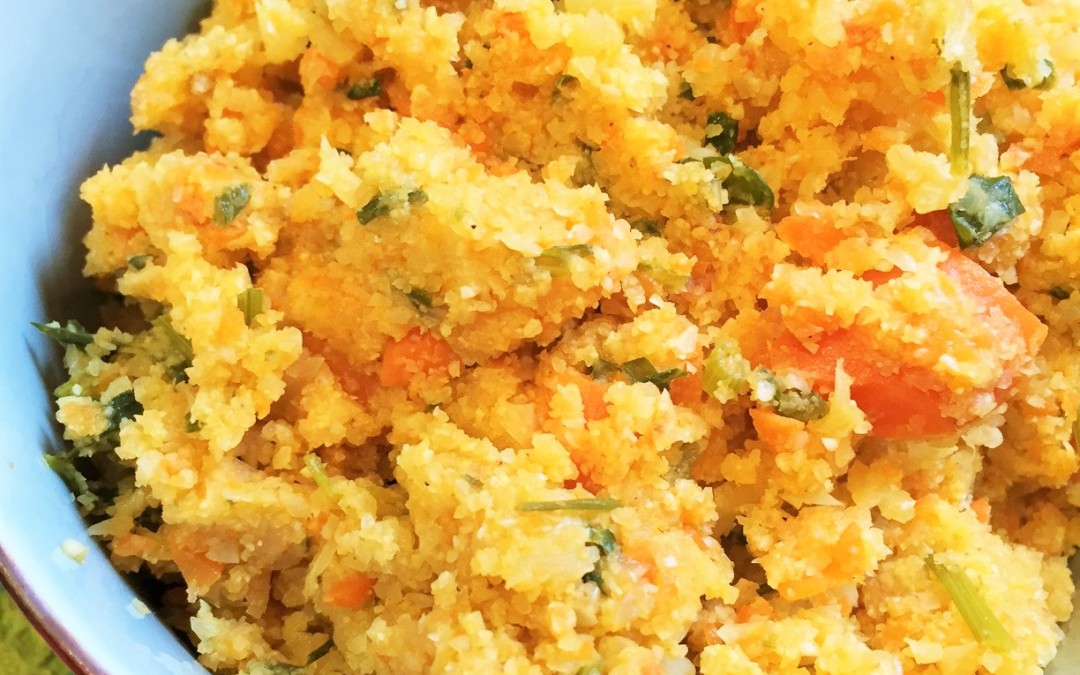Paleo cauliflower mexican rice