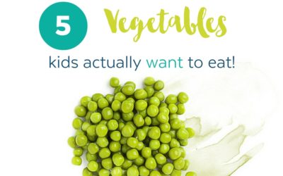 5 veggies kids want to eat!