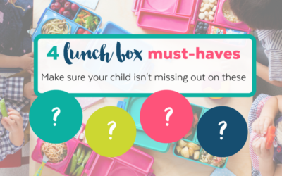 4 lunch box must-haves…make sure your child isn’t missing out