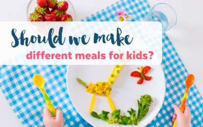 Should we make separate meals for picky eaters?