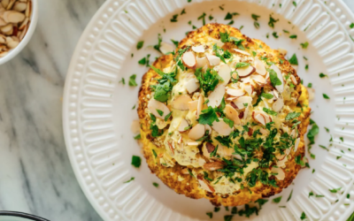 Whole roasted cauliflower for the whole family (easiest recipe yet)
