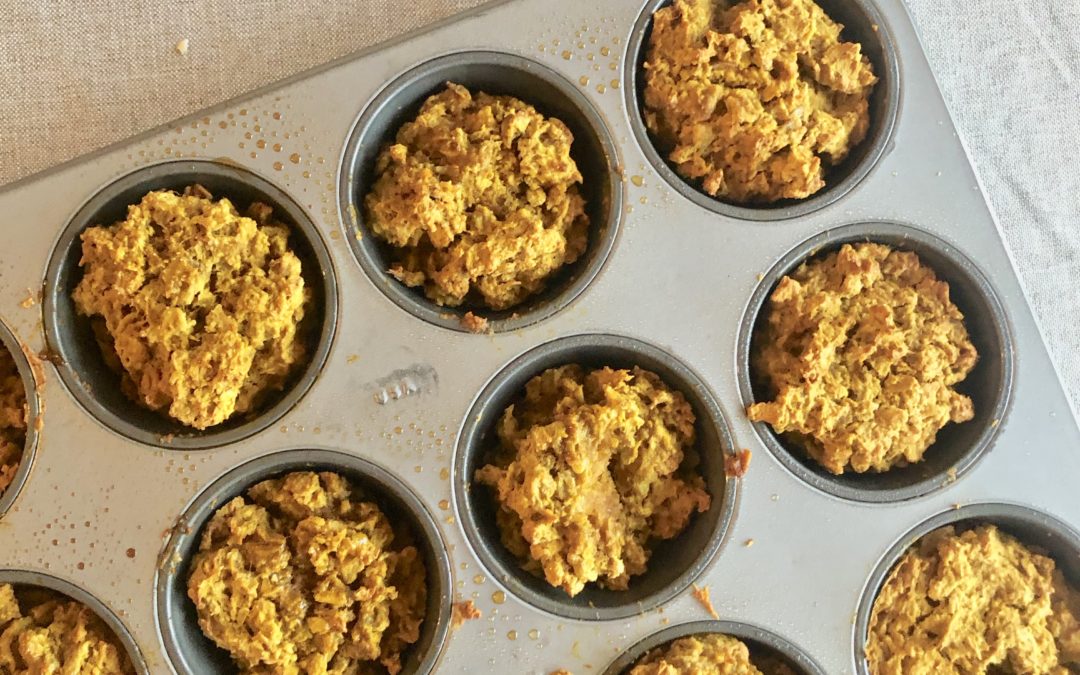 Pumpkin Banana Muffins (gluten-free, dairy-free, nut-free)